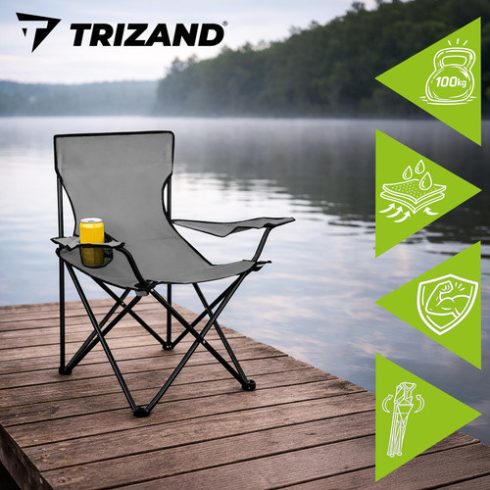 Fishing chair gray 23675