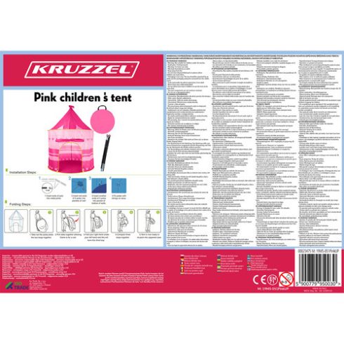 Children's tent pink 23475