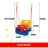 Children's swing 3in1 23552