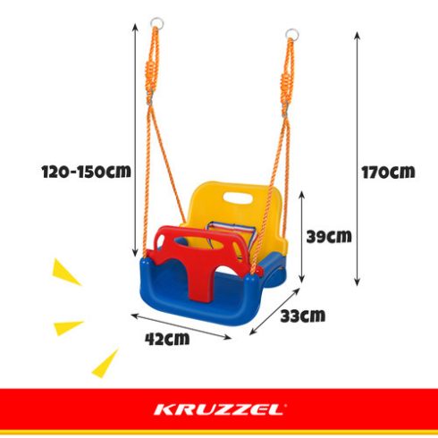 Children's swing 3in1 23552