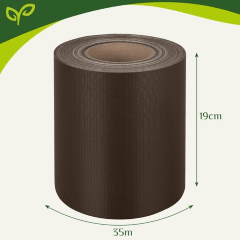 Vívószalag 19cmx35m 450g/m2 barna 23702