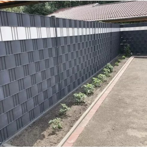 Fencing tape 19cmx35m 450g/m2 anthracite 23696