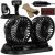 Car fan 12V double Xtrobb 23222