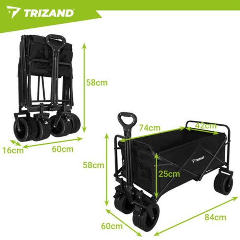 Gardlov 23084 összecsukható szállítókocsi