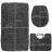 Bath mat - set - gray Ruhhy 24353
