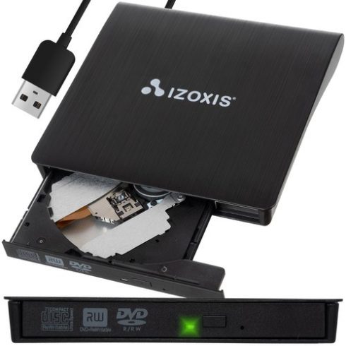 Külső meghajtó + CD-író Izoxis 24351