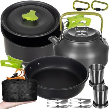 Tourist tableware Trizand 23667 18 pcs.