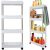 Kitchen/bathroom shelf on wheels Ruhhy 24291