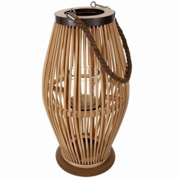 Bambusz rattan lámpás Gardlov 24282