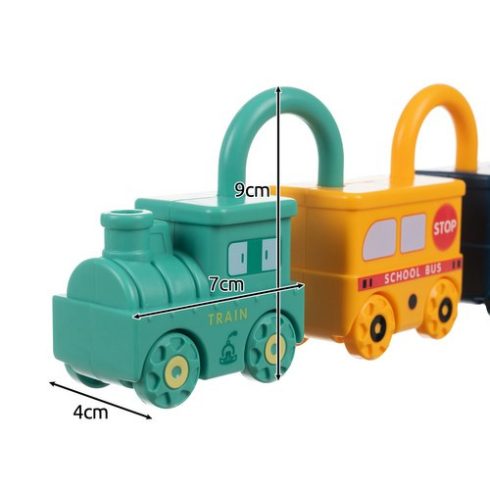 Educational puzzle - toy car 24712