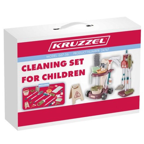 Kruzzel 24747 Gyermek tisztítókészlet
