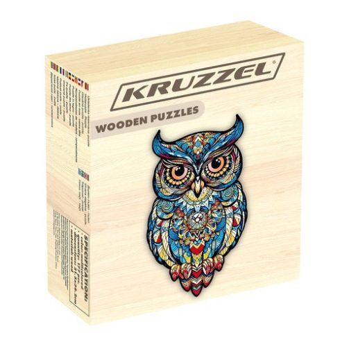 Wooden puzzle - Kruzzel puzzle 24551