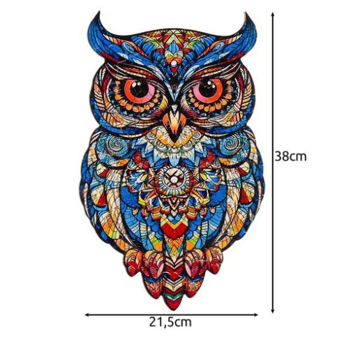 Wooden puzzle - Kruzzel puzzle 24551