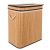 Bamboo laundry basket - two-chamber Ruhhy 24269