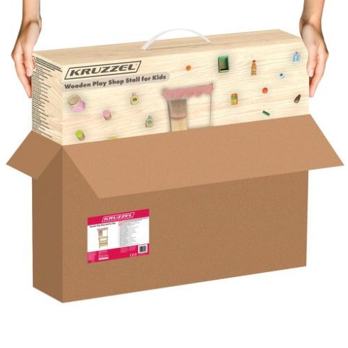 Fa bódé tartozékokkal Kruzzel 24888