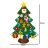 Felt Christmas tree with ornaments 24856