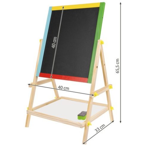 Wooden double-sided board Kruzzel 23546