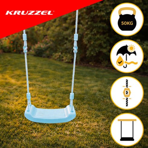 Plastic swing - blue 25446