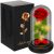Rose in glass - shining Ruhhy 25682