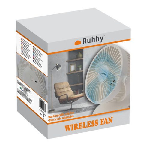 Cordless fan white Ruhhy 25566
