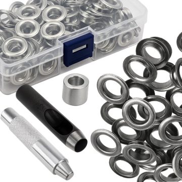 Ponyva fűzőlyuk készlet 12mm 100db Gardlov 25811