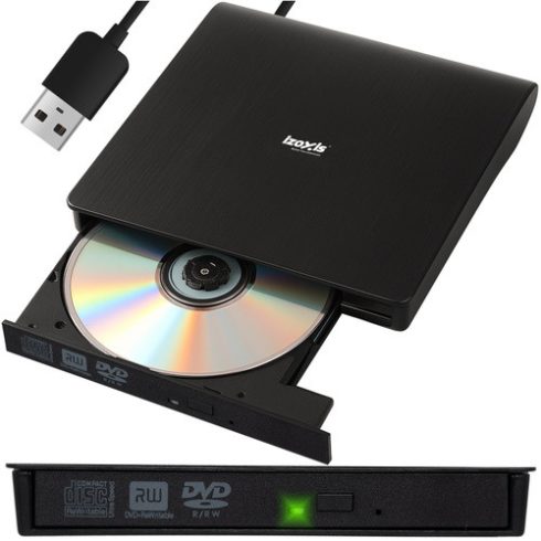 External drive + CD/DVD burner Izoxis 26083