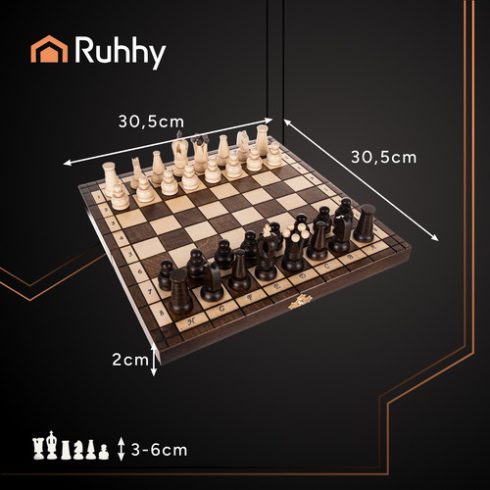Royal chess 31x31cm Ruhhy 26038