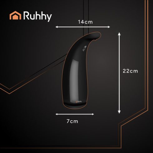 Ruhhy 26076 Touchless Soap Dispenser Black