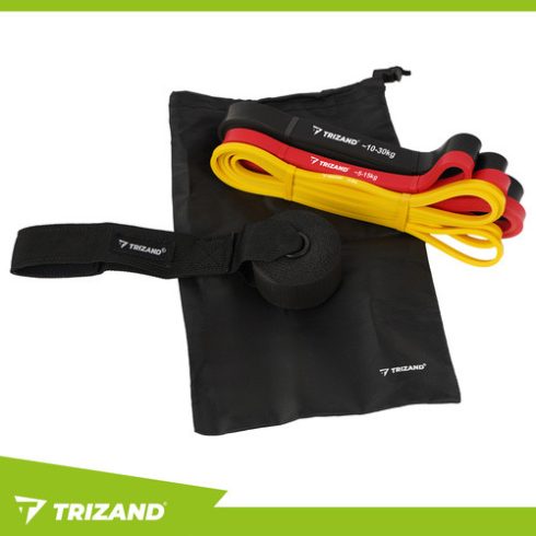 Set of exercise bands - 3 pcs. Trizand 25879