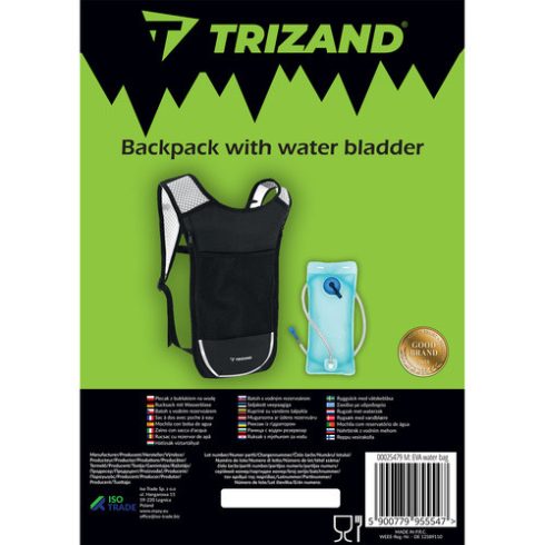 Trizand 25479 Water Bag Backpack