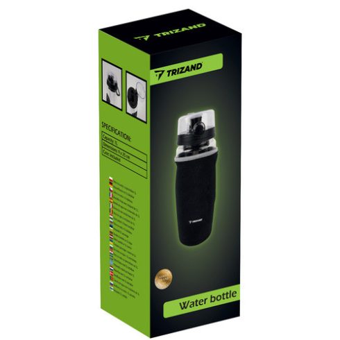 Water bottle with container 1L Trizand 25815