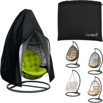   Cover for cocoon, hanging basket, garden chair, swing UV waterproof in GARDLOV case!