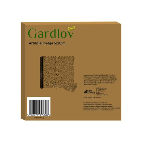 Artificial hedge for balcony 5x0.5m Gardlov 25342