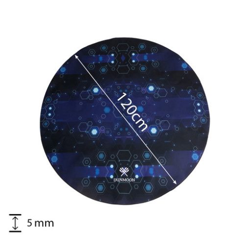 Játékszőnyeg a szék alatt, kerek Dunmoon 25956