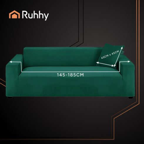 Sofa cover 145-185cm green Ruhhy 26032