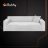 Ruhhy 26182 sofa cover 190-230cm light gray
