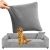Sofa cover 190-230cm dark gray Ruhhy 26181