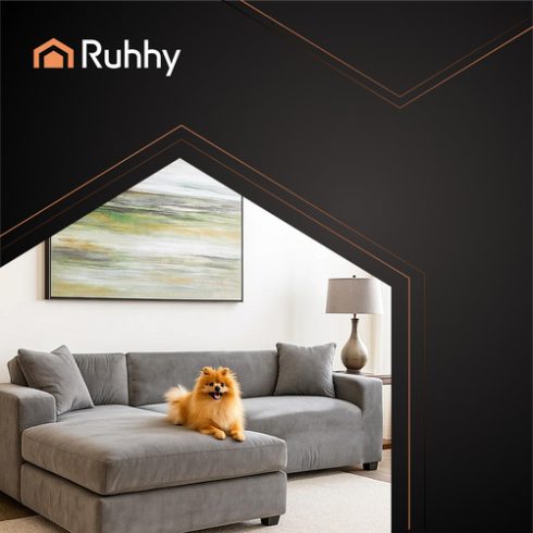 Sofa cover 190-230cm dark gray Ruhhy 26181
