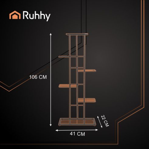 Standing flower stand 106cm Ruhhy 26040