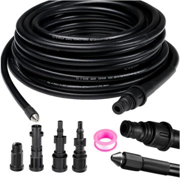 Pipe cleaning hose with adapter 15m Ruhhy 26132