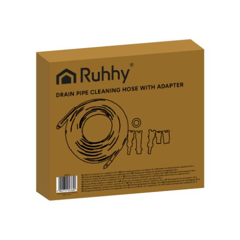Pipe cleaning hose with adapter 15m Ruhhy 26132