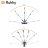 Ruhhy 26152 600ml Spray Mop