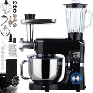 Ruhhy 25728 Food Processor with Heated Bowl + Blender