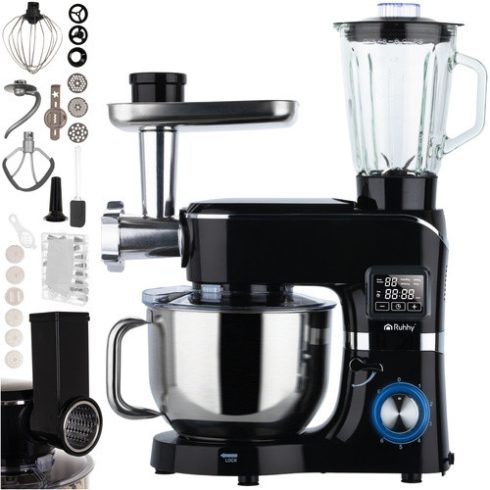 Ruhhy 25728 Food Processor with Heated Bowl + Blender