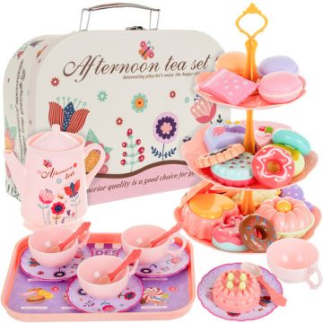 Children's tea set in a suitcase 26367