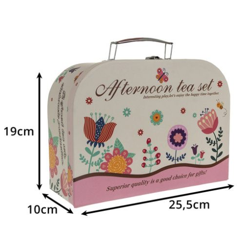 Children's tea set in a suitcase 26367