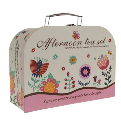 Children's tea set in a suitcase 26367