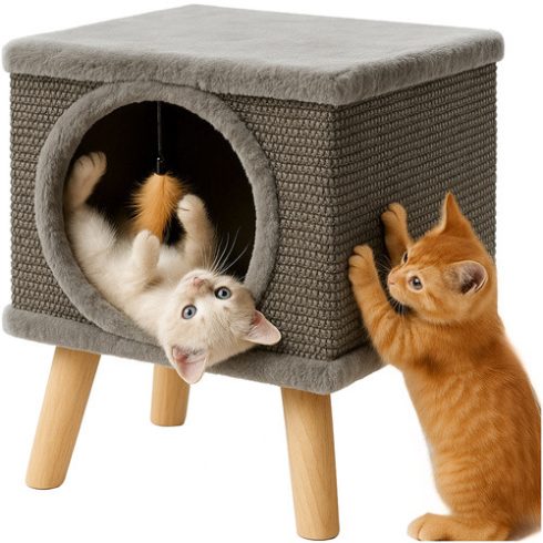 Cat house with bed Purlov 26215