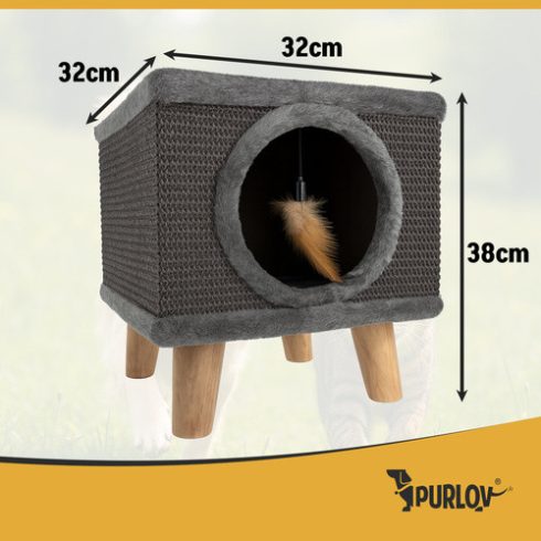 Cat house with bed Purlov 26215