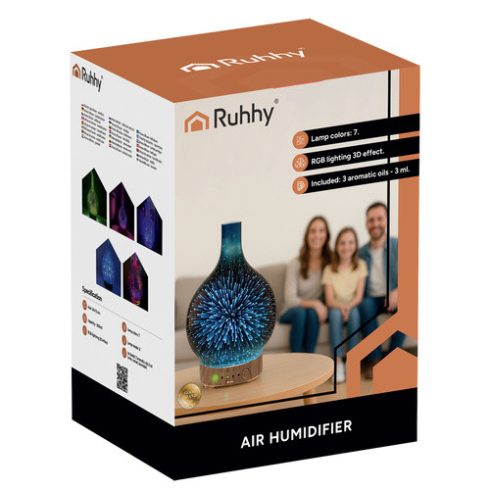 Aroma diffuser-humidifier 200ml Ruhhy 26682